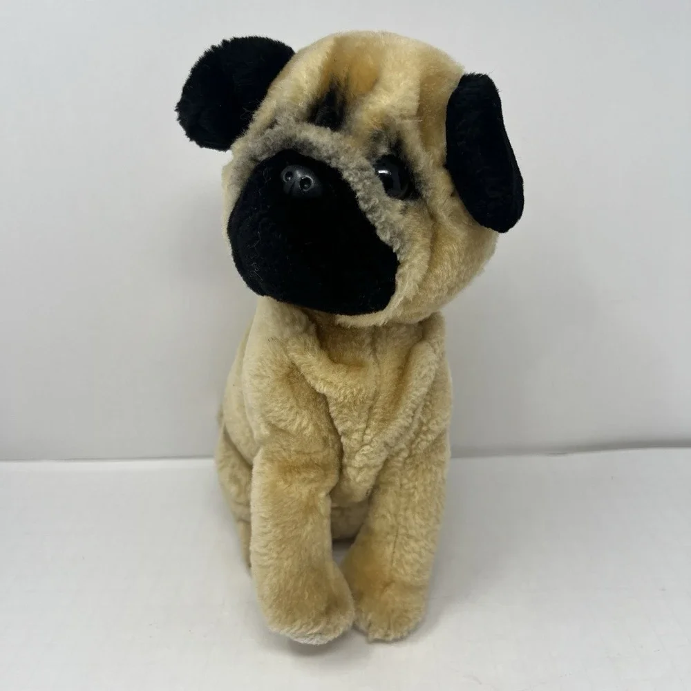 Beverly‎ Hills Puppy Club Pug Dog Plush 10 Inch Stuffed Animal Toy 2008 Cute